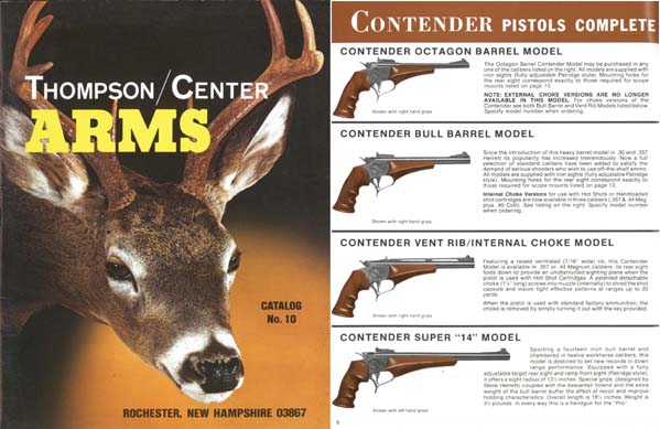 Thompson Center Arms 1983 Gun Catalog - GB-img-0