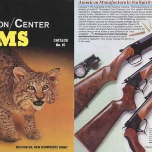 Thompson Center Arms 1989 Gun Catalog