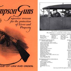 Thompson 1929 Guns- Price List & Catalog