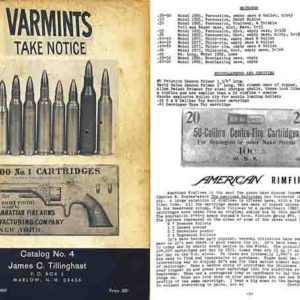 Tillinghast 1965 Collector Ammunition and Prices