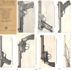 TM 9-2316 Supermatic, Ruger MK1, K-38, Win M70 30-06 Operation and Maint Manual