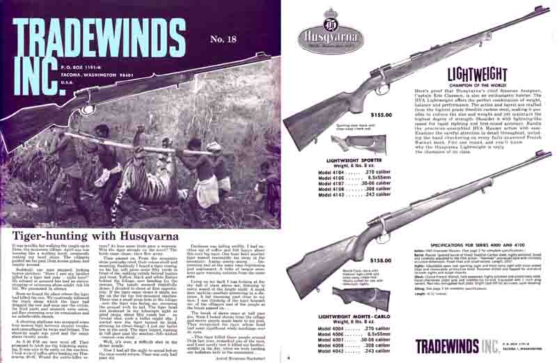 Tradewinds 1965 Mauser, Husqvarna Gun Catalog (Tacoma, WA) - GB-img-0