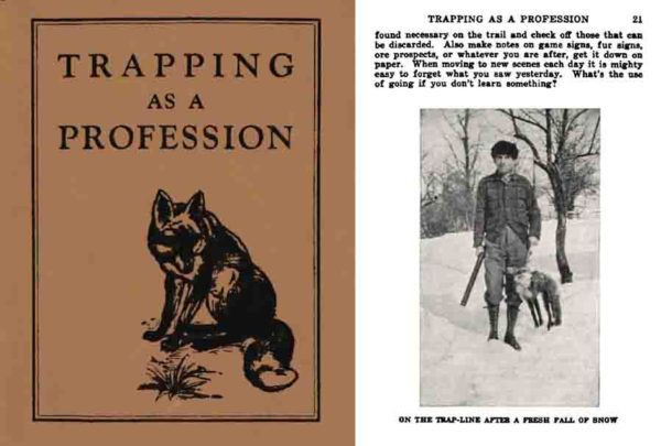 Trapping as a Profession 1922