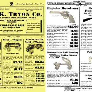 Edw K. Tryon - 1935 Wholesale Catalog, Philadelphia, PA