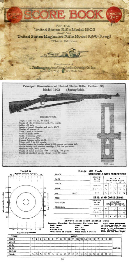UMC 1903  Target Shooting Score Book - GB-img-0
