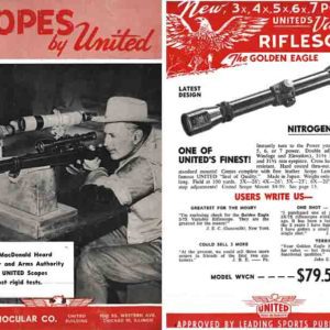 United Binocular Scopes 1958, Chicago, Illinois