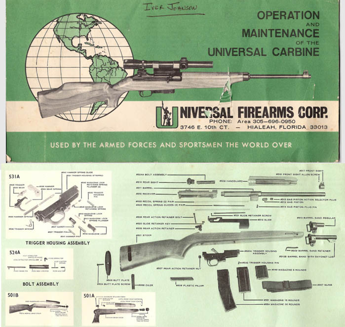 Universal M1 Carbine Operation and Maintenance- Manual - GB-img-0