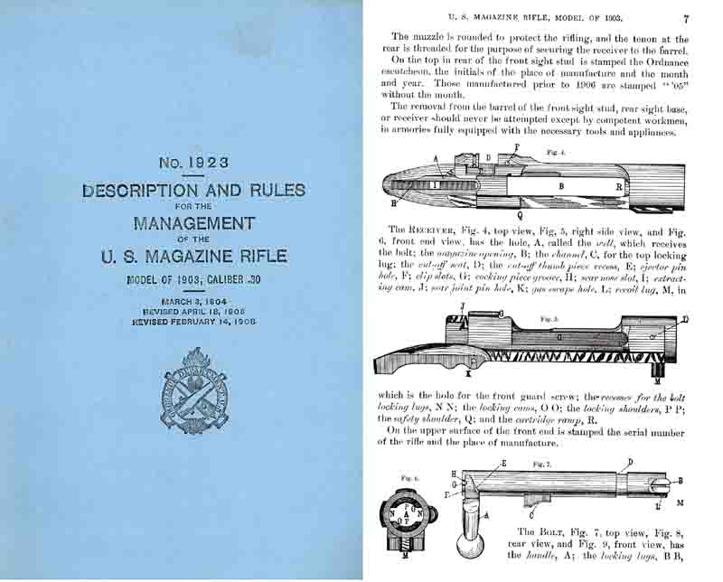 U.S. Magazine Rifle M1903, .30 Cal. Revised 1908 Springfield- GB-img-0