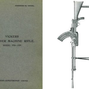 Vickers 1928 Berthier m1928-29 Machine Gun Manual