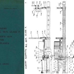 Vickers 1915 Circa Auto R.C. Gun, Class F, Observer's Gun for Aeroplanes