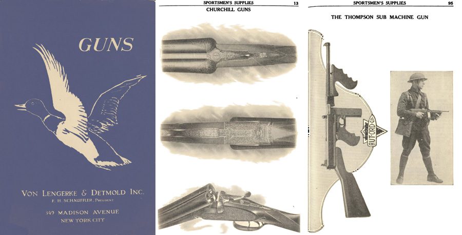 Von Lengerke & Detmold 1922-23 Gun & Sports Catalog (NY) - GB-img-0