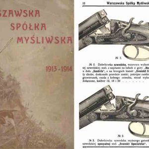 Warszawska Spółka Myśliwska 1913-14 Gun Catalog, Poland