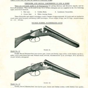 Watson, Jas. R. 1949 Gun & Accessory Export Price List