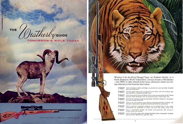 Weatherby 1969-70 Fine Firearms Catalog - GB-img-0