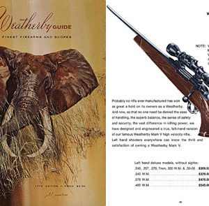 Weatherby 1972 Fine Firearms Catalog No. 17