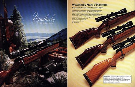 Weatherby 1982 Fine Firearms Catalog - GB-img-0