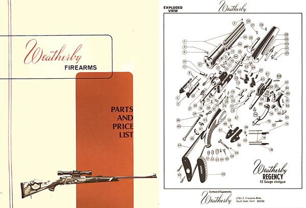 Weatherby 1972  Parts Catalog - GB-img-0