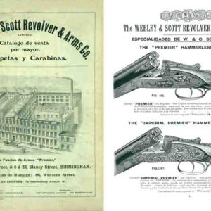 Webley & Scott 1906 Circa Revolver & Arms Catalogue (Spanish text)