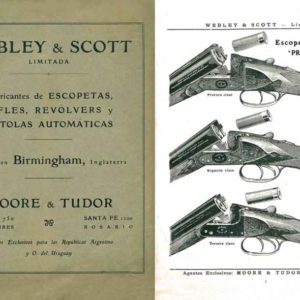 Webley & Scott 1913 Firearms Catalog (Spanish Text)