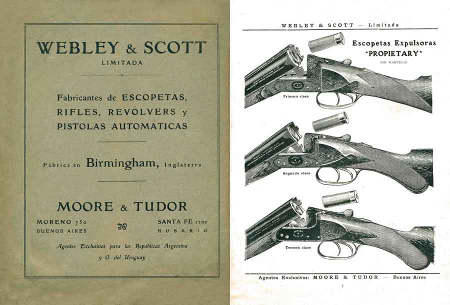 Webley & Scott 1913 Firearms Catalog (Spanish Text) - GB-img-0