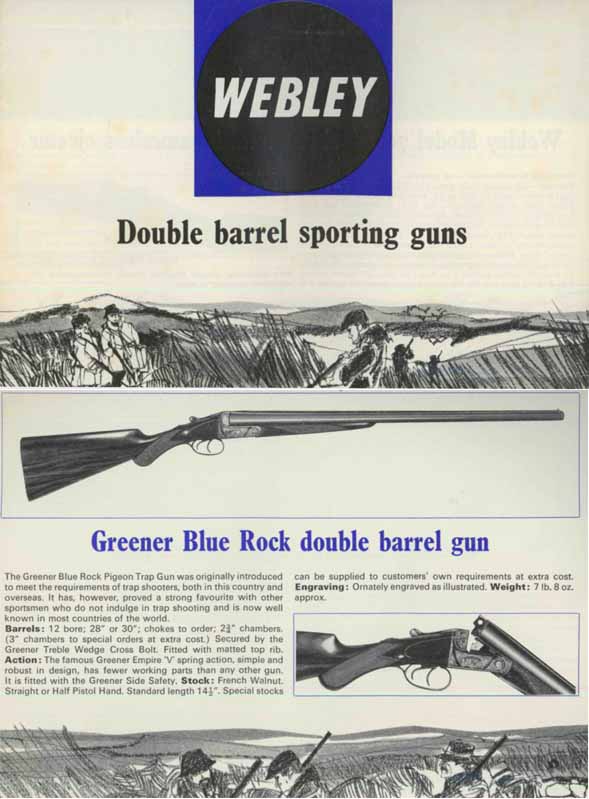 Webley 1958  Double Barrel Sporting Guns - GB-img-0