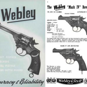 Webley 1962 Revolvers, Pistols, Air Guns Catalog