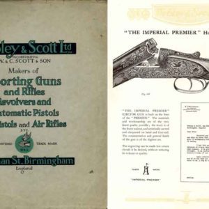Webley & Scott 1932 Sporting Guns (England)