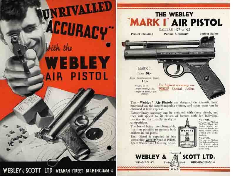 Webley & Scott 1932 Air Pistol Catalog - GB-img-0