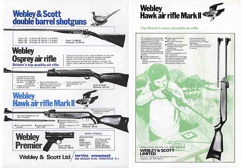 Webley & Scott 1985  Gun and Air Rifle Catalog - GB-img-0