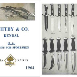 Whitby & Co. Kendal Knives 1965 (UK)