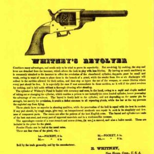 Whitney's 1859 Revolver Flyer