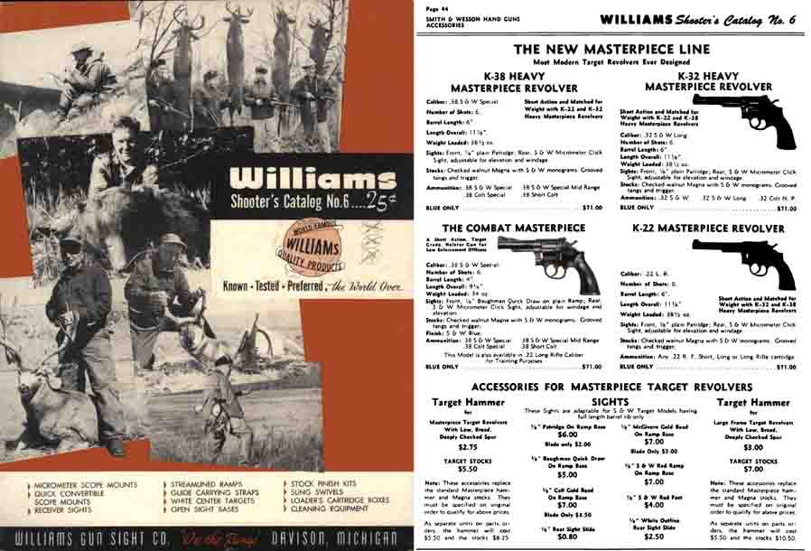Williams 1956c Shooter's Catalog - GB-img-0