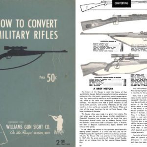 Williams 1959 How to Convert a Military Rifle Manual