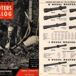 Williams 1961 Shooters Catalog, Davison, Michigan