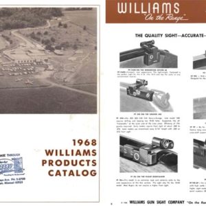 Williams 1968 Gun Sights Catalog