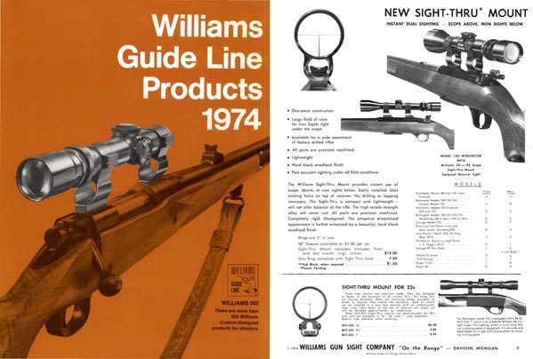 Williams 1974 Gun Sights Catalog - GB-img-0