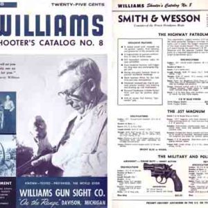 Williams 1957-58 Shooters Catalog No. 8 Guns, Sights Reloading etc.