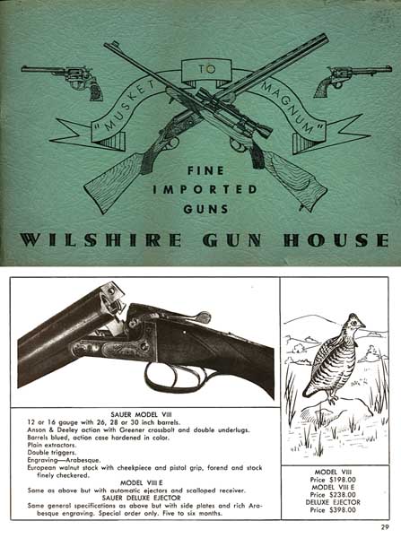 Wilshire Gun House Catalog 1954  - GB-img-0
