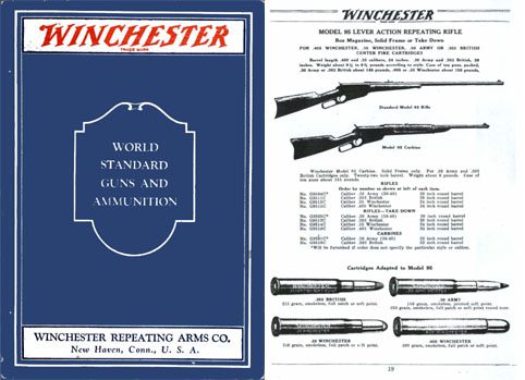 Winchester 1930 Guns and Ammunition Catalog - GB-img-0