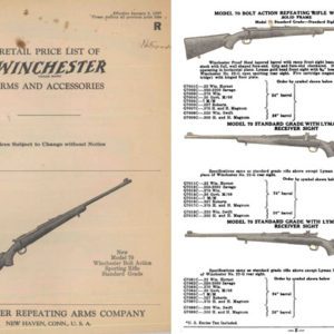 Winchester 1937 January Gun Catalog