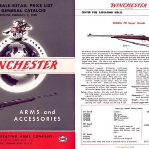 Winchester 1950 February Arms and Accessories Catalog
