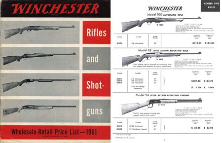 Winchester 1961 Wholesale-Retail Firearms Price Catalog - GB-img-0