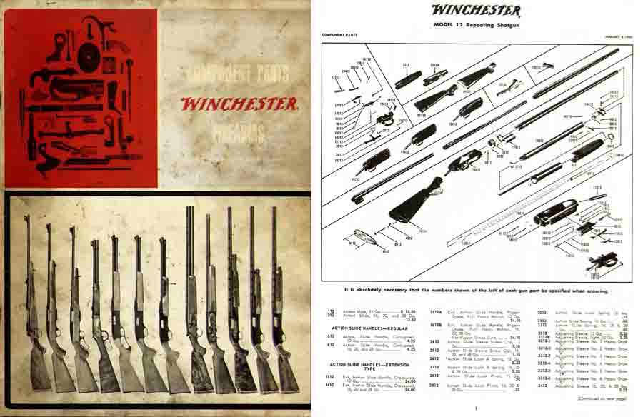 Winchester 1965 Component Parts Catalog - GB-img-0