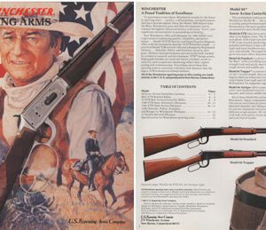 Winchester 1982 Gun Catalog - John Wayne