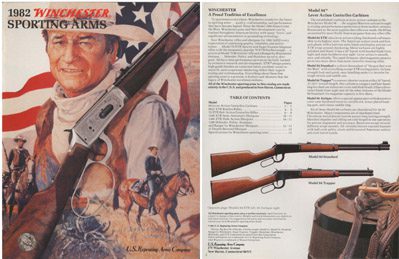Winchester 1982 Gun Catalog - John Wayne - GB-img-0