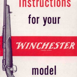 Winchester Model 70 Manual
