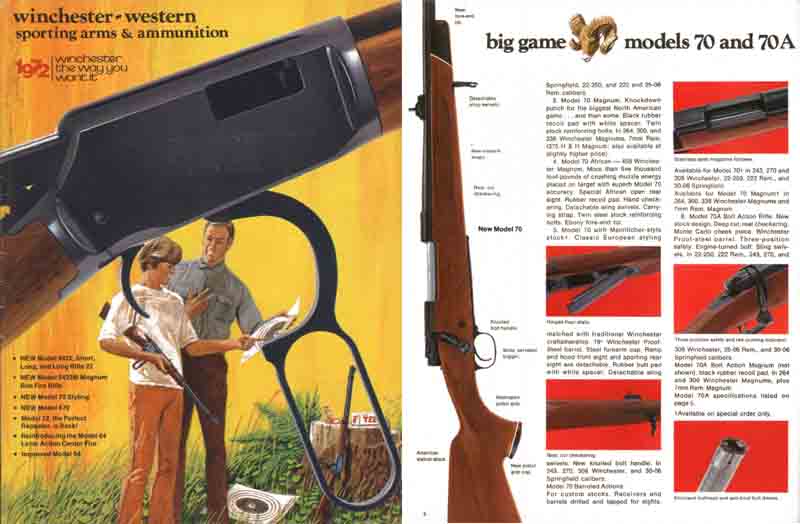 Winchester 1972 Guns and Ammunition Catalog - GB-img-0