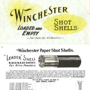 Winchester 1897 Shot Shells Catalog