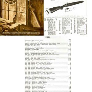 Winchester 1974 Component Parts Catalog