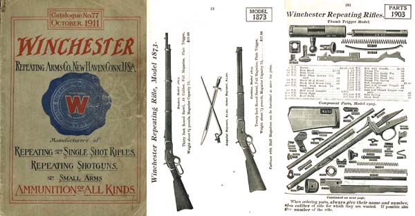 Winchester 1911- October Rifle and Ammunition Catalog No.77 - GB-img-0